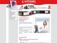 Tablet Screenshot of hitpanel.de